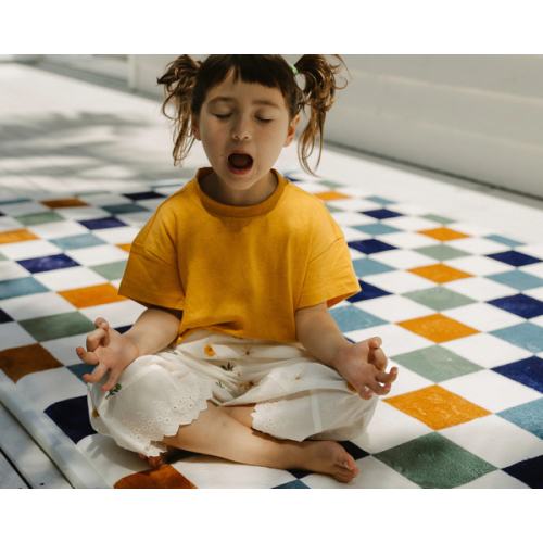 The Retro Nomad Check Play Mat | Neutral Baby Play Mat Australia | Little Mat Co. – little mat co