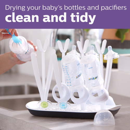 Philips AVENT, Baby Bottle Drying Rack, SCF149/00, Compact Organizer