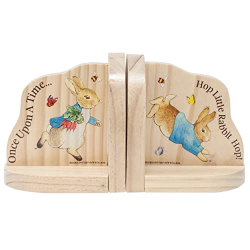 Official Beatrix Potter Peter Rabbit Bookends for Nursery for Babies and Toddlers