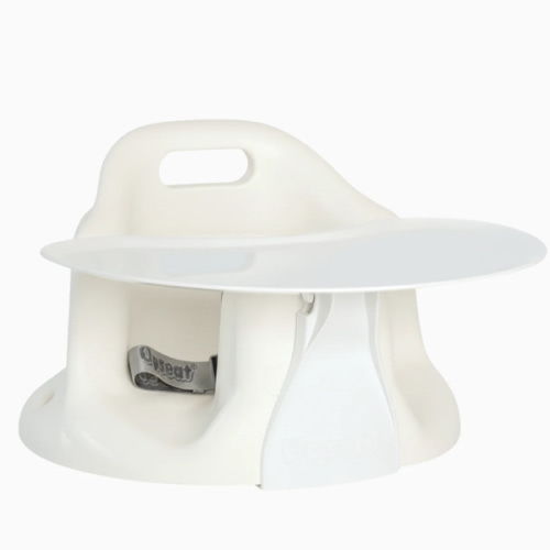 Upseat Baby Floor & Booster Seat with Tray - Coconut