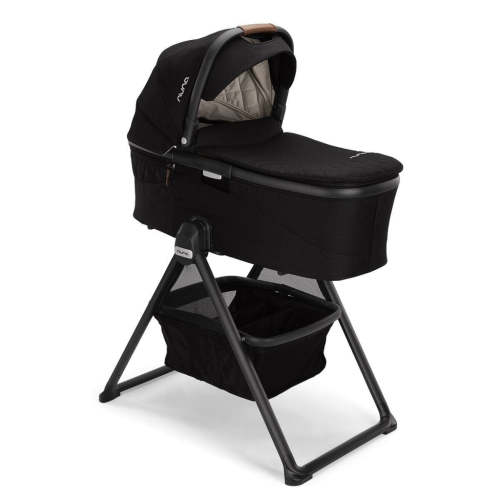 Nuna DEMI Next Bassinet + Stand - Caviar - Demi Grow Bassinet