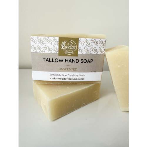 Unscented Tallow Hand Soap
