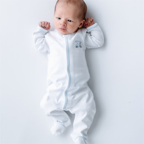 Little Golfer Footie - Light Blue