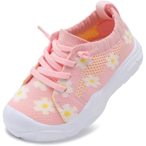 LeIsfIt Toddler Shoes Boys Girls Barefoot Shoes Kids Breathable Sneakers Tennis Shoes Slip on Shoes
