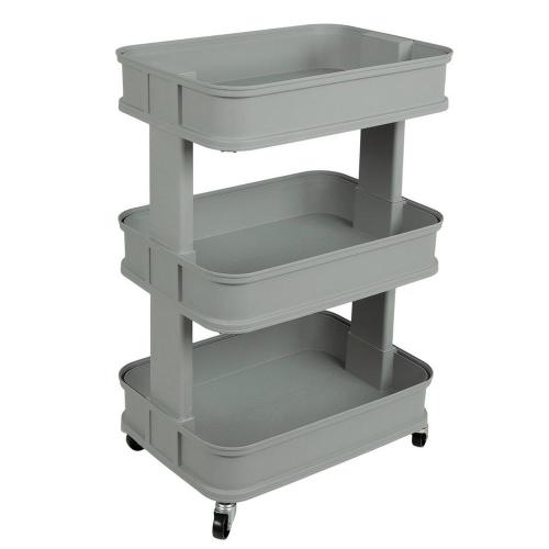 Three-Tiered Rolling Cart