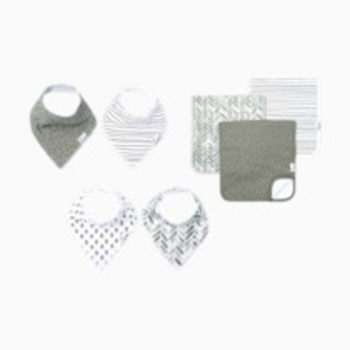 Copper Pearl Bandana Bib and Burp Cloth Bundle - Alta