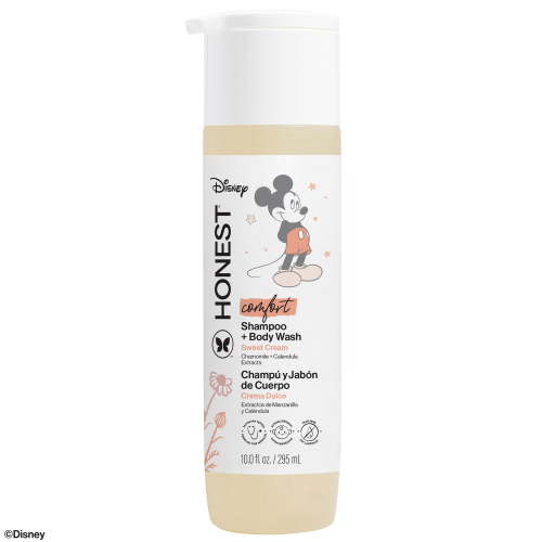 The Honest Company Baby Shampoo + Body Wash, Sweet Cream, Comfort, 10 Fl. Oz.