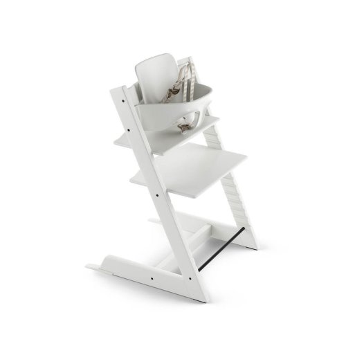 Stokke Tripp Trapp Wood High Chair with Tray: Classic Scandinavian Design