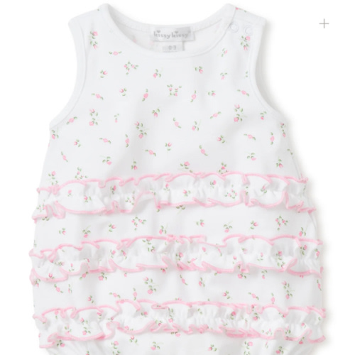 Garden Roses Ruffle Bubble