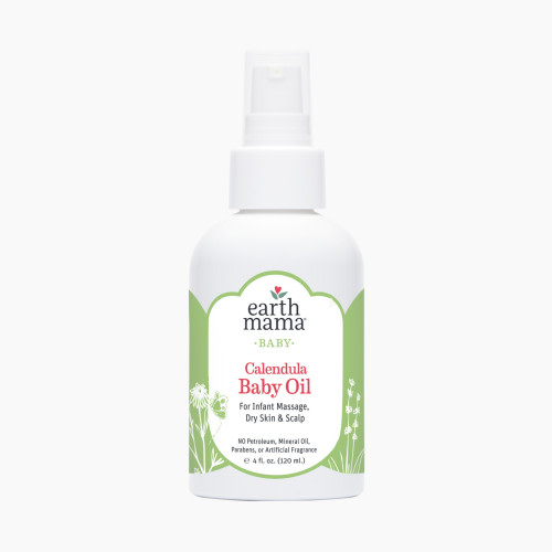 Earth Mama Calendula Baby Oil - 4 fl oz