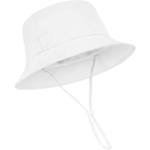 Durio UPF 50+ Beach Baby Sun Hat Sun Protection Cute Wide Brim Summer Baby Boy Bucket Hats Toddler Sun Hats for Girl