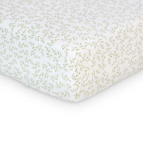 Lulujo - Baby, Infant - Boho Collection - Cotton Muslin Crib Sheet - Breathable, Lightweight