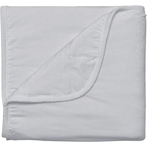 KYTE BABY Baby Blankets - Made from Soft Bamboo Rayon Material to Keep Your Little Ones Cozy and Warm - Solid 1.0 tog (One Size, Storm)