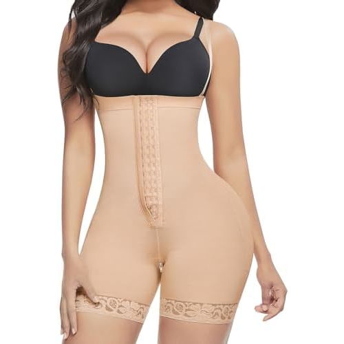 Lover-Beauty Fajas Colombianas Shapewear for Women Tummy Control Postpartum Body Shaper Butt Lifter Bodysuit