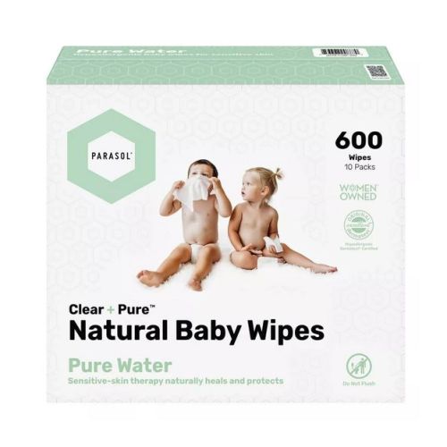Parasol Clear+Pure Natural Baby Wipes