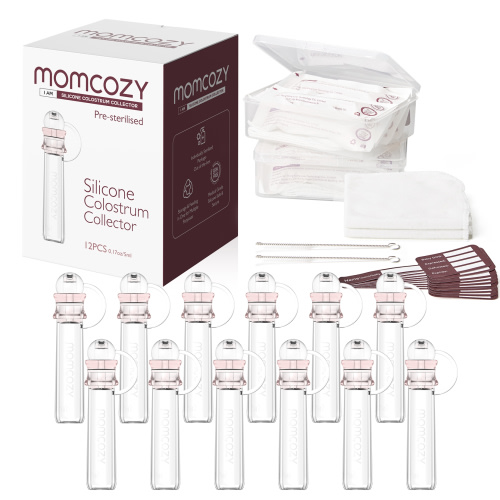 Momcozy Colostrum Collector, Portable Reusable Breast Milk Collector and Storege, 5ml
