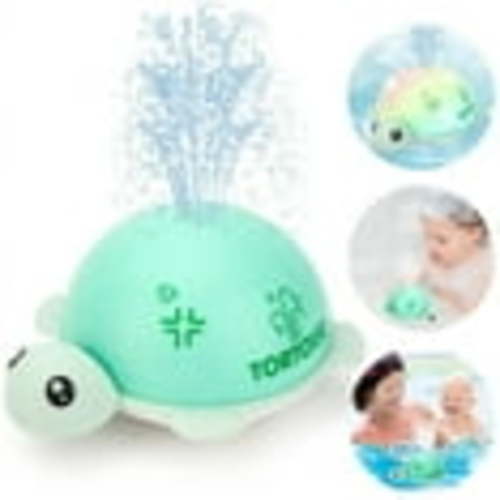 Baby Bath Toys,Spray Water Bath Toys for Toddlers,Light Up Bathtub Toys with LED Light,Swimming Pool Toys for Age 1-3 Boys,Girls