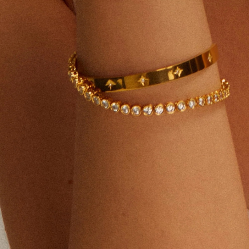 Tennis Bracelet Set | en route jewelry