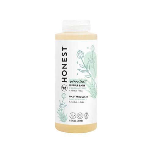 The Honest Company Sensitive Bubble Bath Fragrance Free - 12 Fl Oz