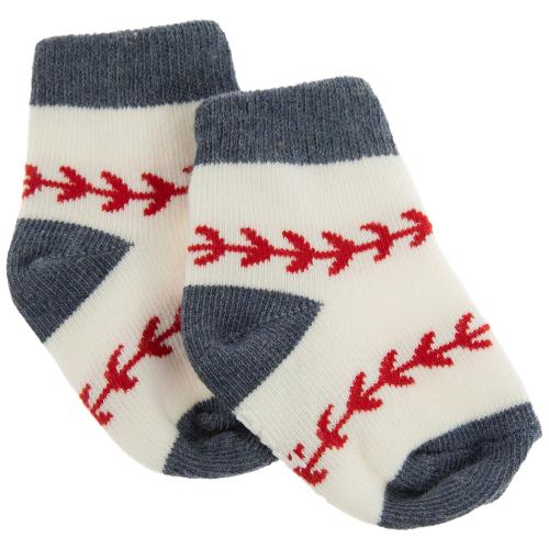 Baseball Infant Ankle Socks