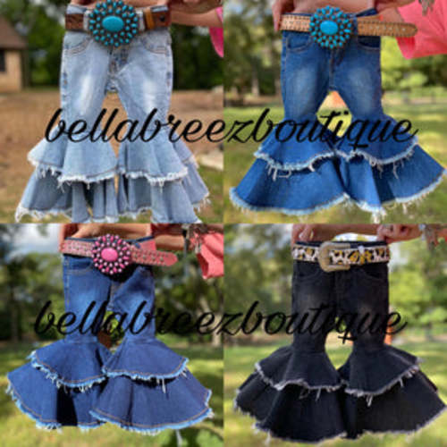 Rodeo Queen denim bells (5 options) – Bella-Breez Boutique