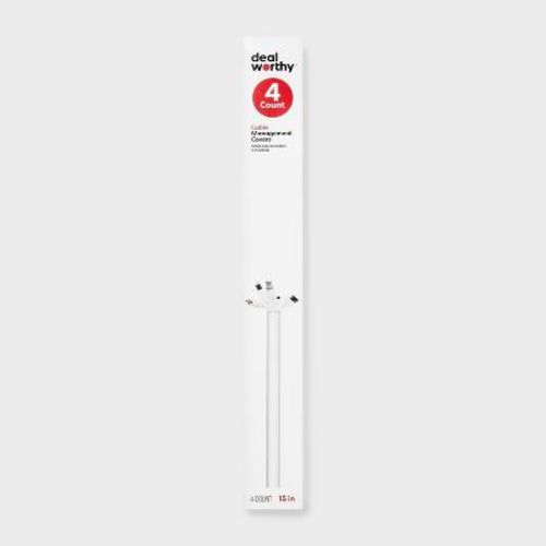 Cable Management Cover - dealworthy™ Set of 4