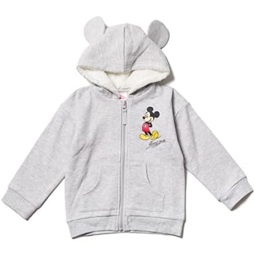 Disney Mickey Mouse Minnie Mouse Lion King Simba Fleece Zip Up Hoodie Newborn to Toddler