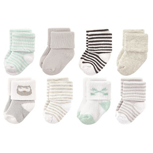 Luvable Friends Baby Newborn and Baby Terry Socks