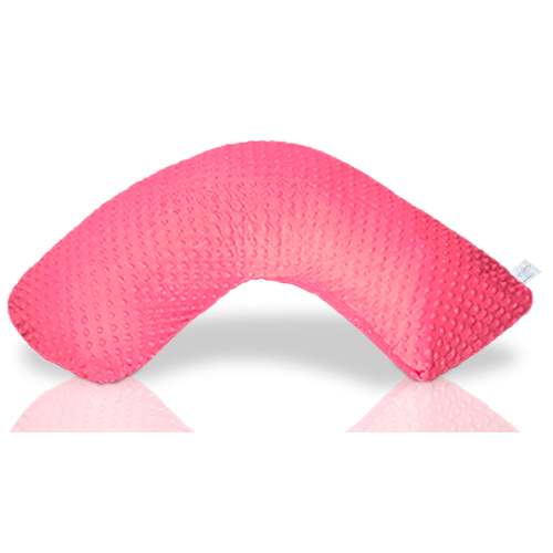 Luna Lullaby Nursing Pillow Cover - Fuchsia Dot