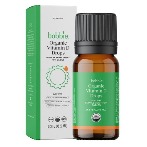 Bobbie Organic Vitamin D Drops - 0.3 fl oz