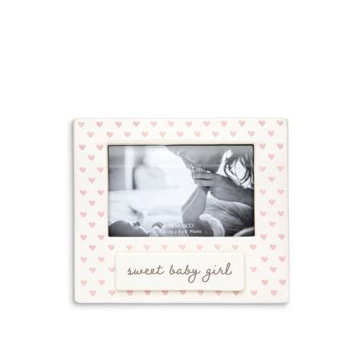 DEMDACO® Sweet Baby Girl 4x6 Photo Frame at Von Maur