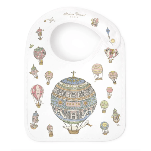 Atelier Choux Bib - Hot Air Balloons | Caitlin Wilson