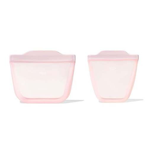 Tot Silicone Reusable Bag - 2-Piece Stand-Up Cup Set