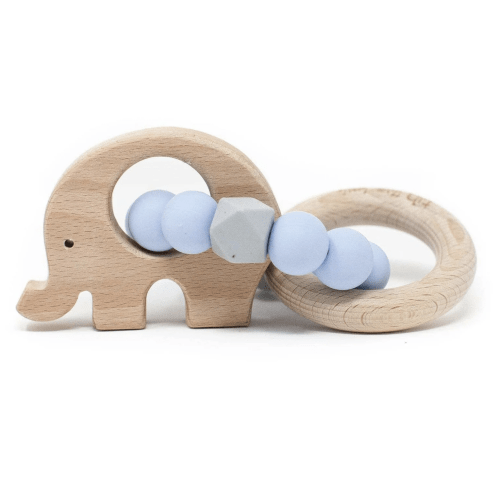 Elephant Teething Rattle