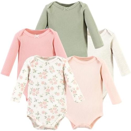 Hudson Baby Unisex Baby Thermal Long Sleeve Bodysuits