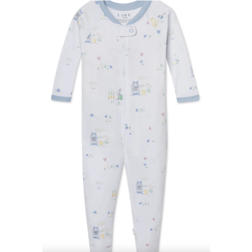 LAKE | Baby | Pima Cotton Pajamas | Easter Egg Hunt