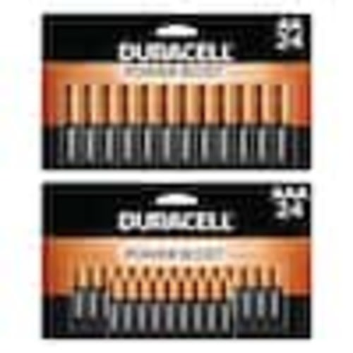 Duracell Coppertop Power Boost AA and AAA Alkaline Batteries for Household Devices (48-Pack),  Triple A and Double A Batteries 004133304285