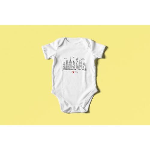 I 3 New York Baby Onesie - Etsy