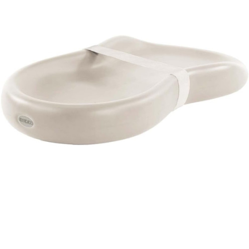 Keekaroo Peanut Changer Baby Vanilla– The Original Made in USA Easy-to-Clean Changing pad and The only Shell Over Foam, Fully Water Repellant