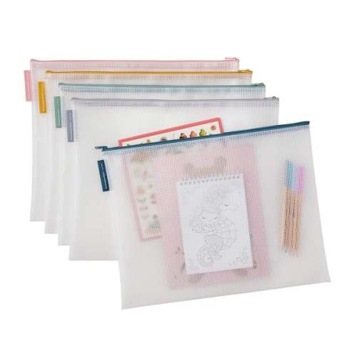 The Container Store Kawaii Pouches Pkg/5 | The Container Store