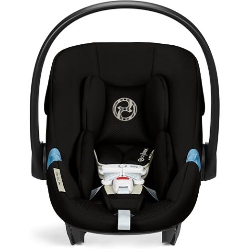 CYBEX Aton G2 Infant Car Seat with Load Leg Base - Moon Black
