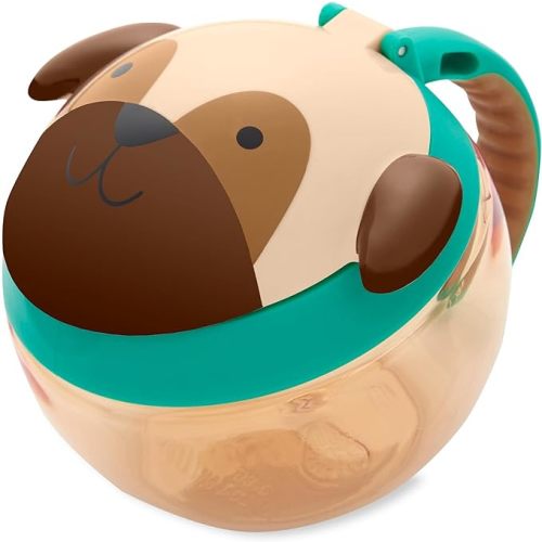 Skip Hop Baby Snack Container, Zoo Snack Cup, Pug