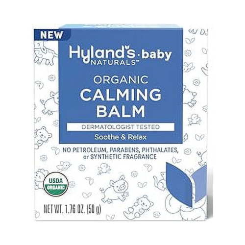 Hylands Naturals Baby Organic Calming Balm, Soothe And Relax, 1.76 Oz
