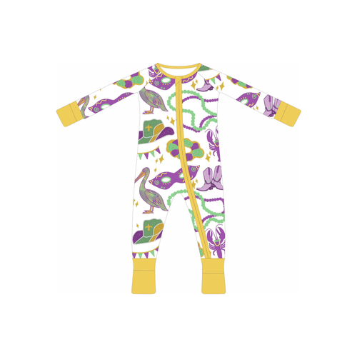 Mardi Party Pj Romper
