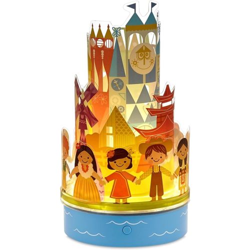 Hallmark Disney Rotating Lamp with Sound (It's a Small World) Gift for Kids, Adults, Collectors