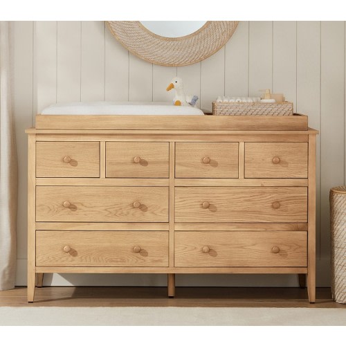 Emerson 8-Drawer Dresser & Topper Set (57w x 19d")