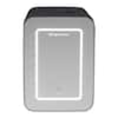 Frigidaire . 35 cu. ft. Portable Mini Fridge in Black with Lighted Mirror Door without Freezer EFMIS170_B-BLACK
