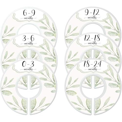 Baby Girl Clothes Dividers Nursery Closet Dividers Closet Organizers Botanical