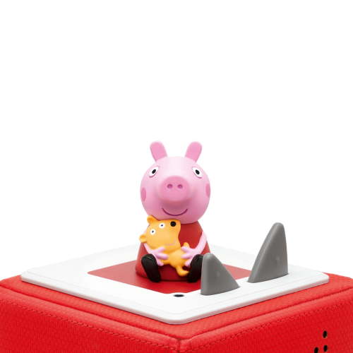 Tonies Peppa Pig: On the Road with Peppa, Audio Play Figurine for Portable Speaker, Small, Multicolor, Plastic