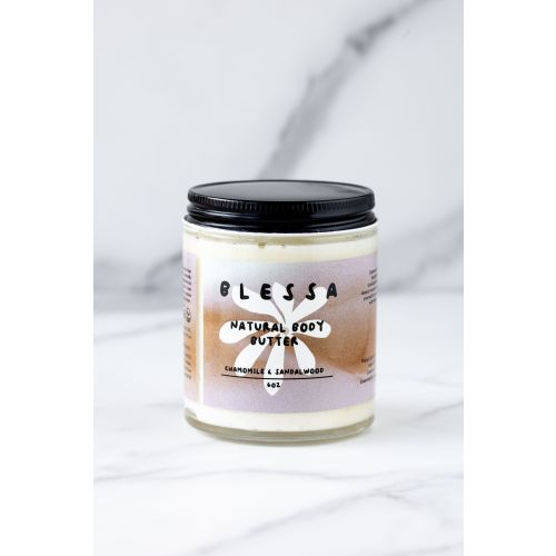 All Natural Body Butter - Chamomile & Sandalwood